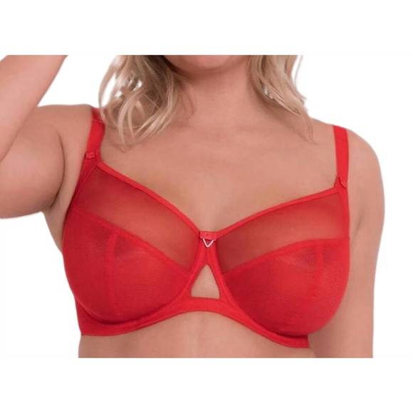 NEW CURVY KATE victory balcony bra in poppy red - Picture 1 of 1